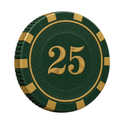 A chip worth 25