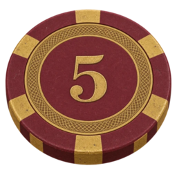 A chip worth 5